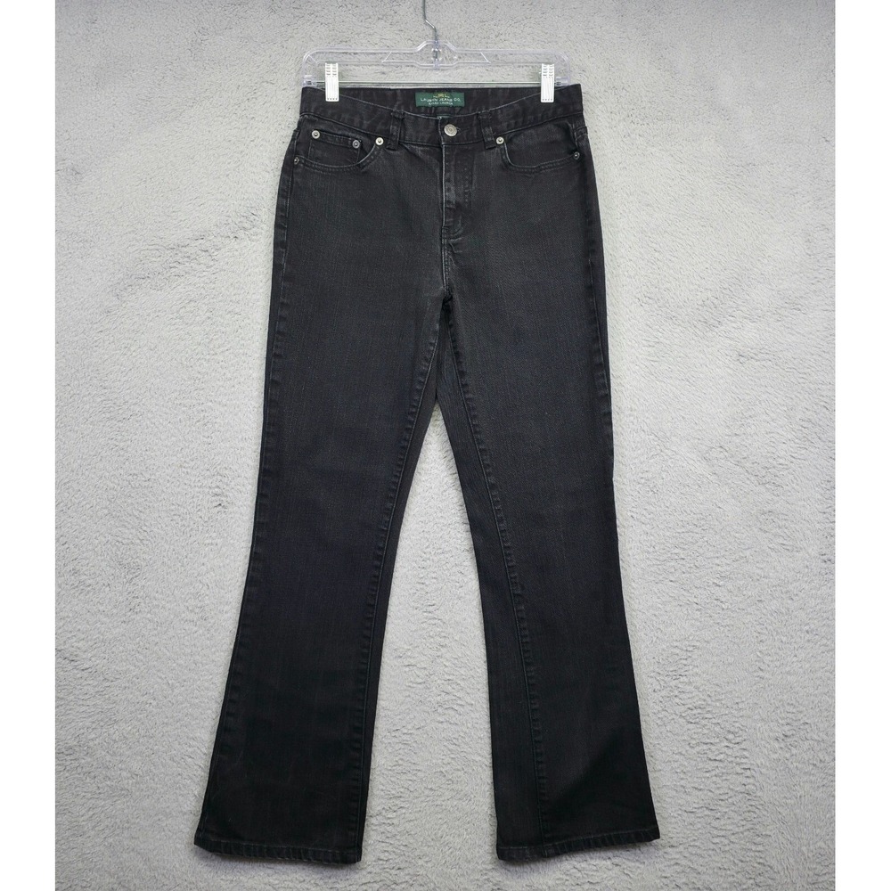 Lauren Jeans Co Ralph Lauren Jeans Women 6 Black Classic Bootcut Western Cowgirl
